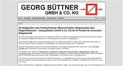 Desktop Screenshot of gbuettner.de